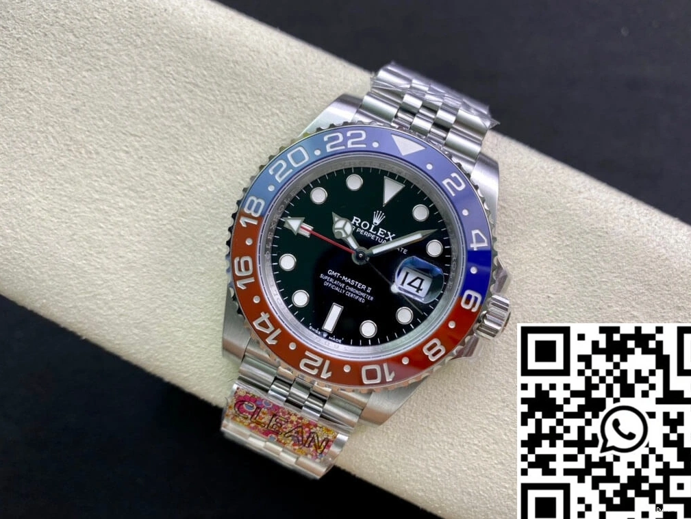Black Clean Dial Rolex Master Factory M126710BLRO-0001 II GMT 0508
